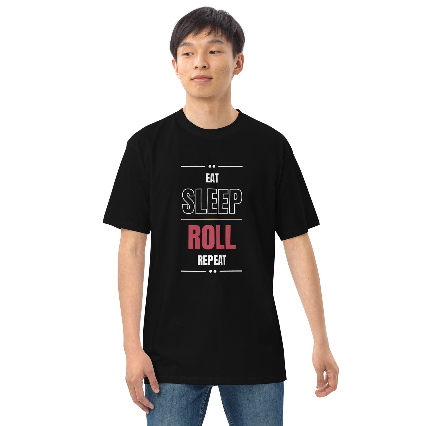 Eat Sleep Roll Repeat Premium Tee