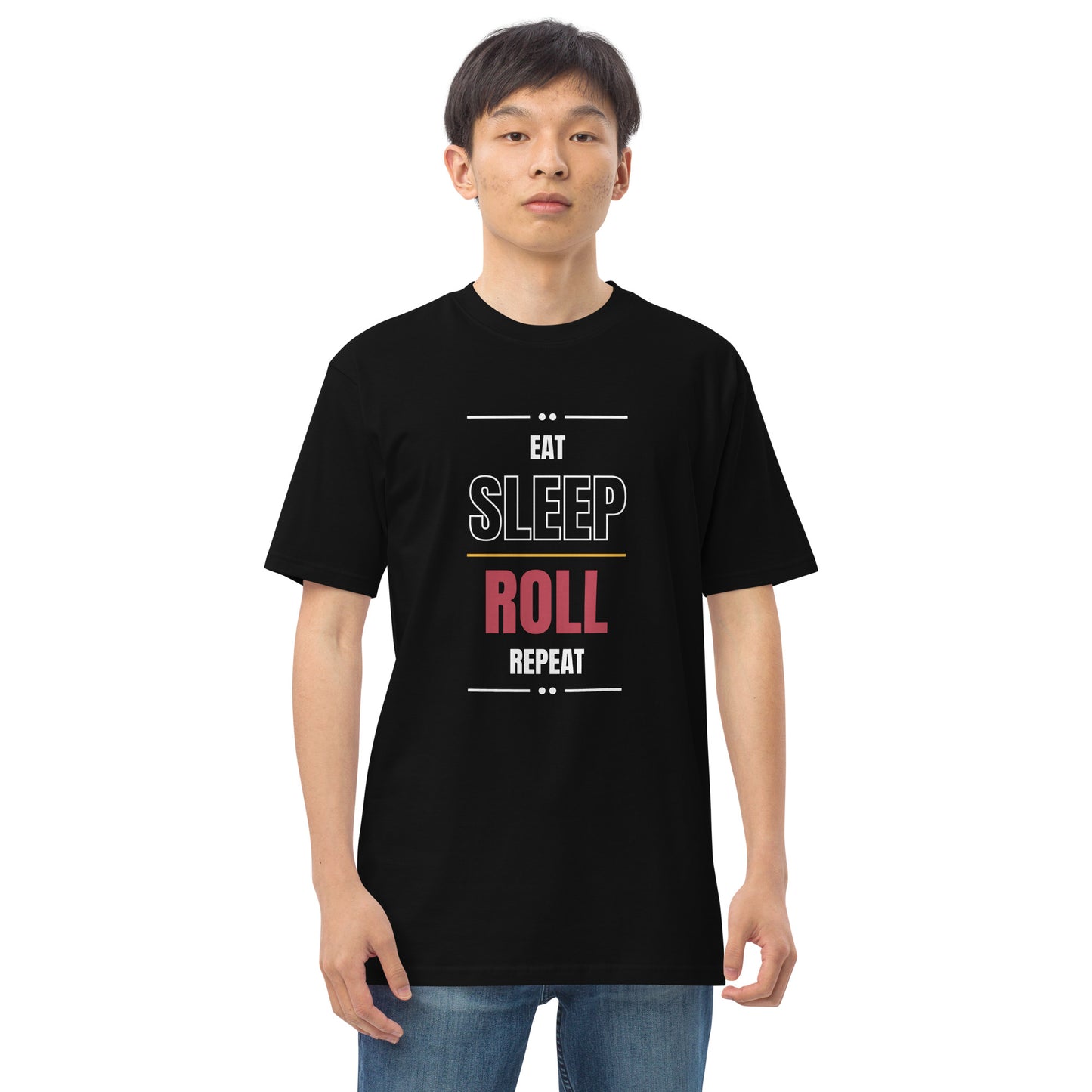 Eat Sleep Roll Repeat Premium Tee